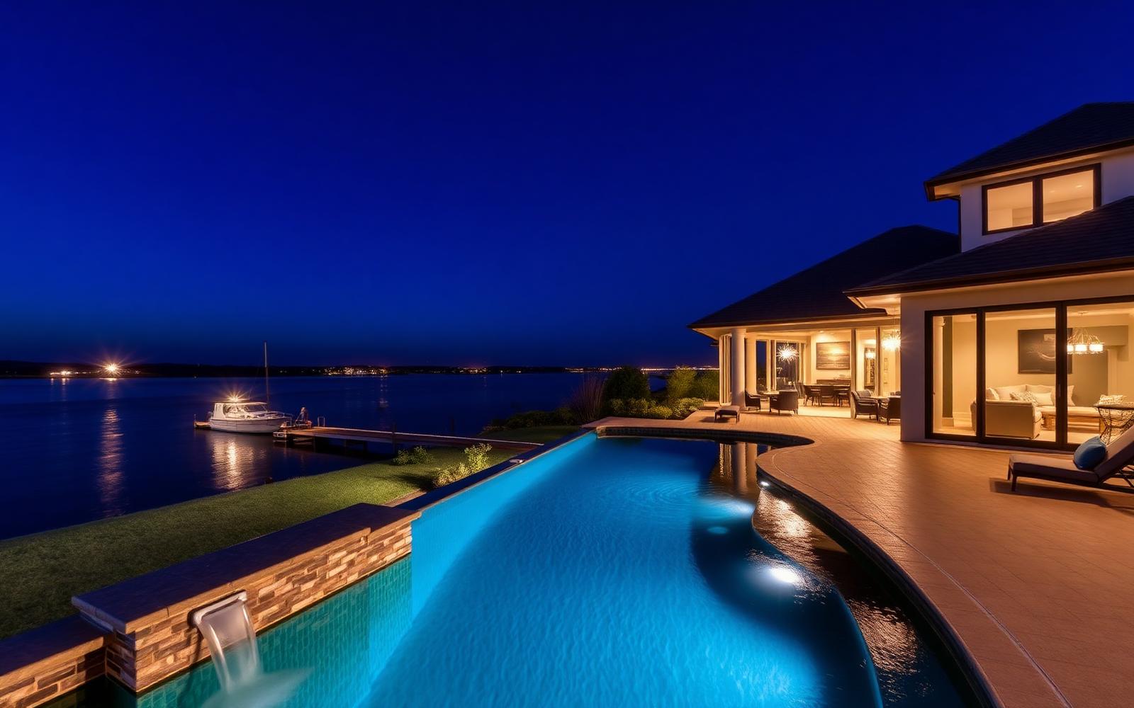 Pool service in The Colony, TX — Denton County backyard pool